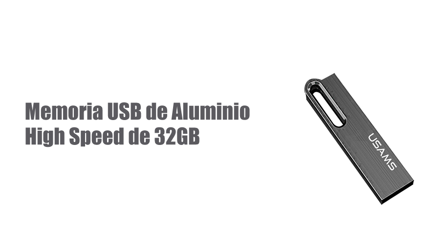 Memoria USB Usams tipo USB 3.0 + Type C 32GB Negro