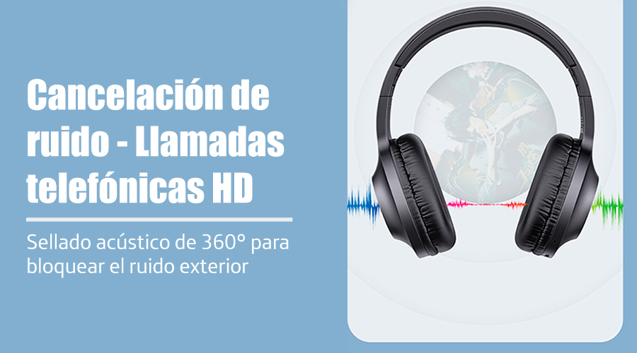 Audifonos Diadema Bluetooth 5 Inpods MAX Control Multimedia Calidad Pl