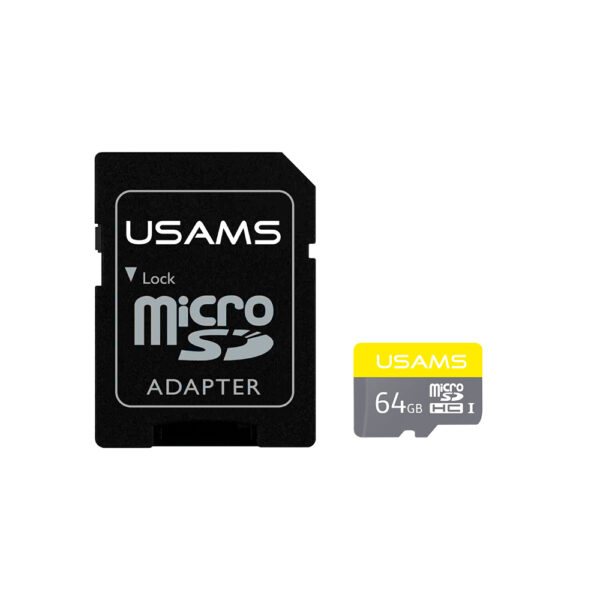 Tarjeta Micro SD High Speed de 64GB + Adaptador // ZB119 – USAMS PERÚ
