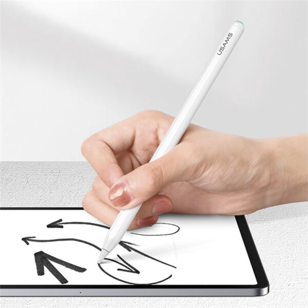 Lápiz Táctil Magnética Universal Pencil 2 para iPad - Blanco